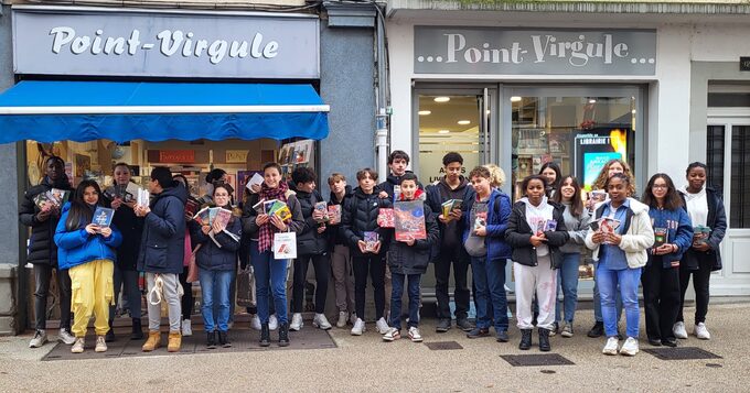 Les troisièmes D et le choix de leurs livres